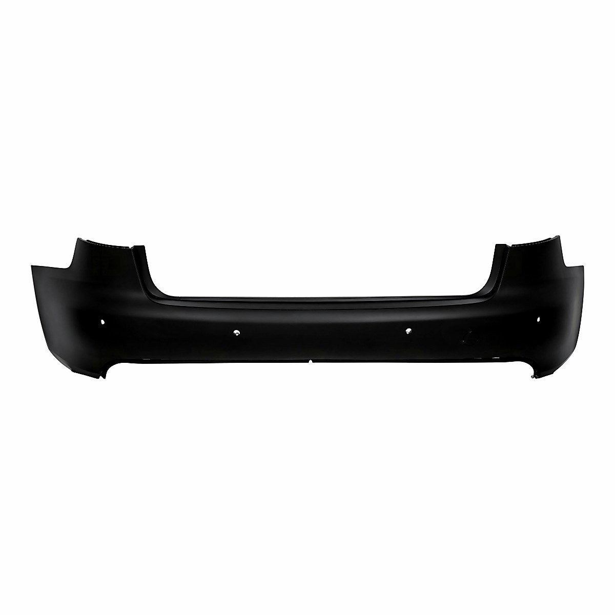 2009-2012 Audi A4 Bumper Rear With Sensor Hole Primed Without S-Line_AU1100195