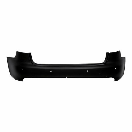 2009-2012 Audi A4 Bumper Rear With Sensor Hole Primed Without S-Line_AU1100195