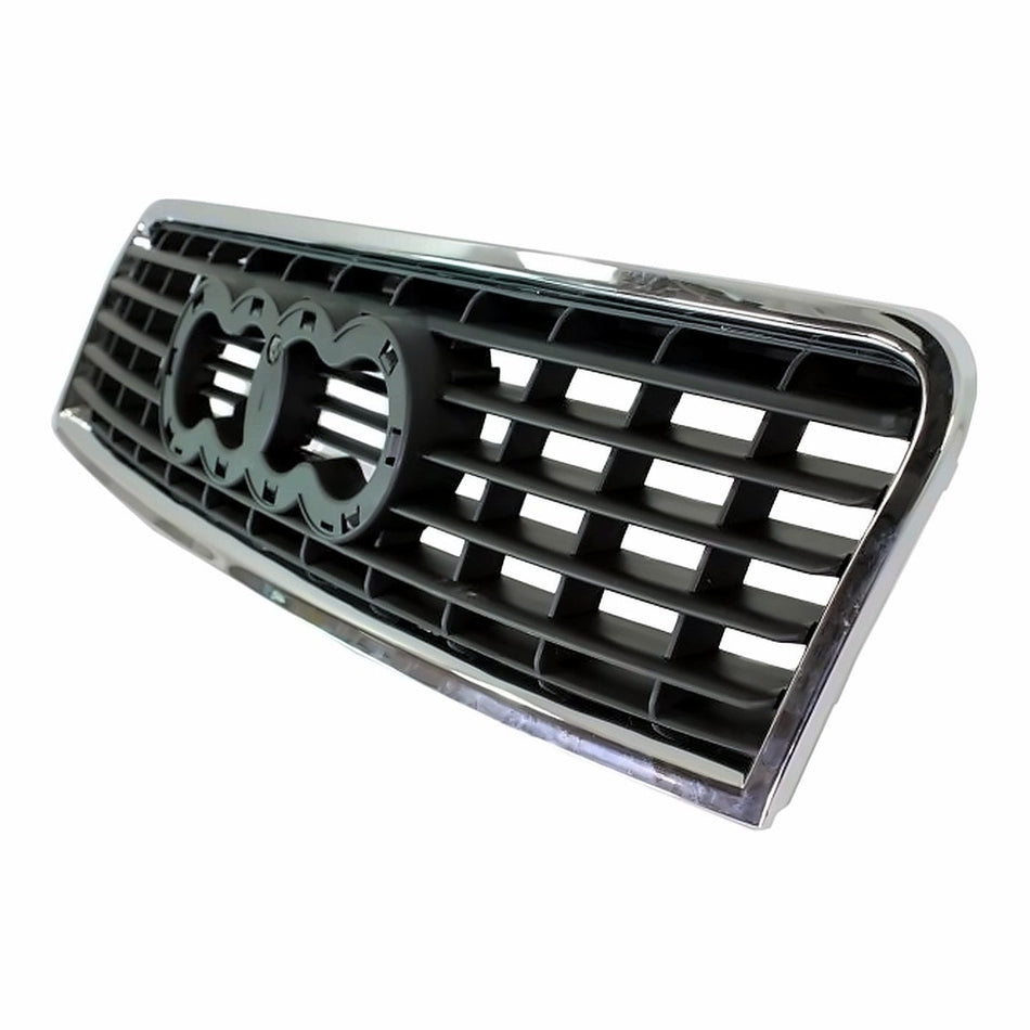 2002-2005 Audi A4 Grille Chrome/Black – Side View (AU1200114)