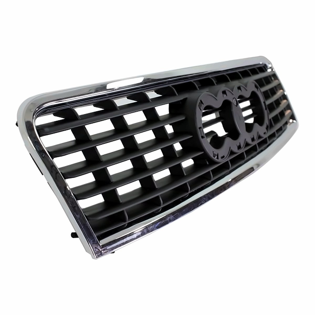 2002-2005 Audi A4 Grille Chrome/Black – Side View (AU1200114)