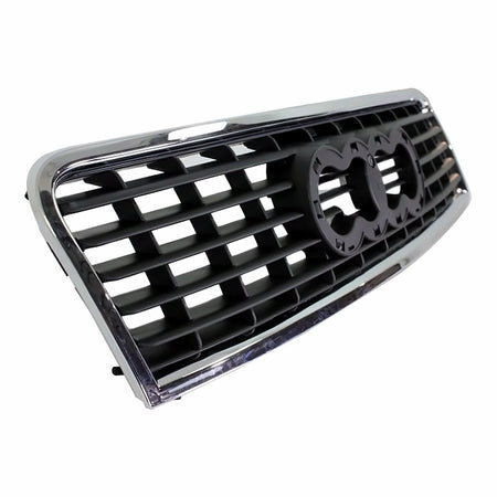 2002-2005 Audi A4 Grille Chrome/Black – Side View (AU1200114)