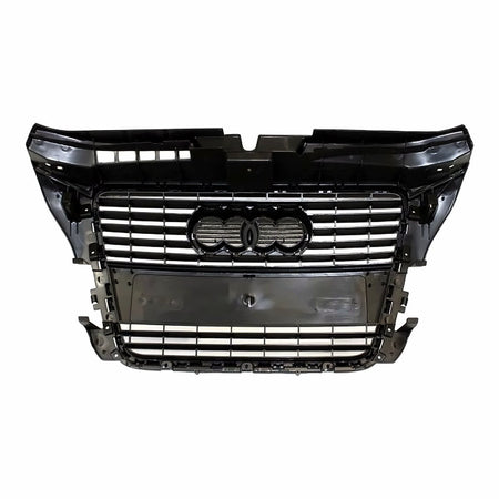 2009-2013 Audi A3 Grille Painted Black – Back View (AU1200119)