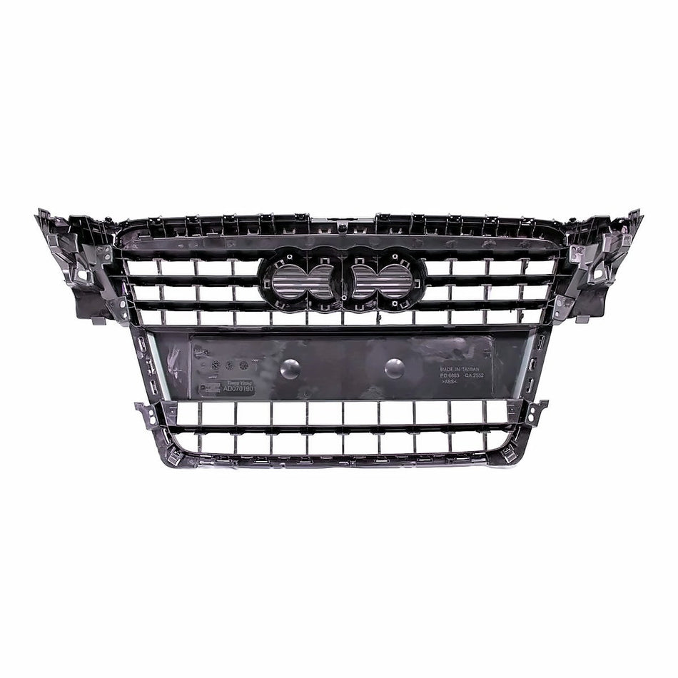 2009-2012 Audi A4 Grille Primed-Gray – Back View (AU1200122)