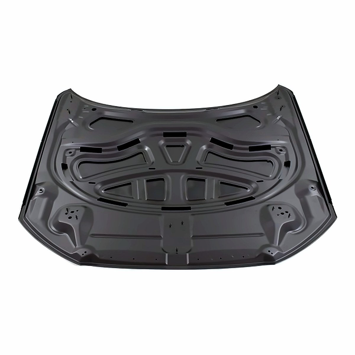 2012-2018 Audi A6 Hood Steel – Back View (AU1230121)