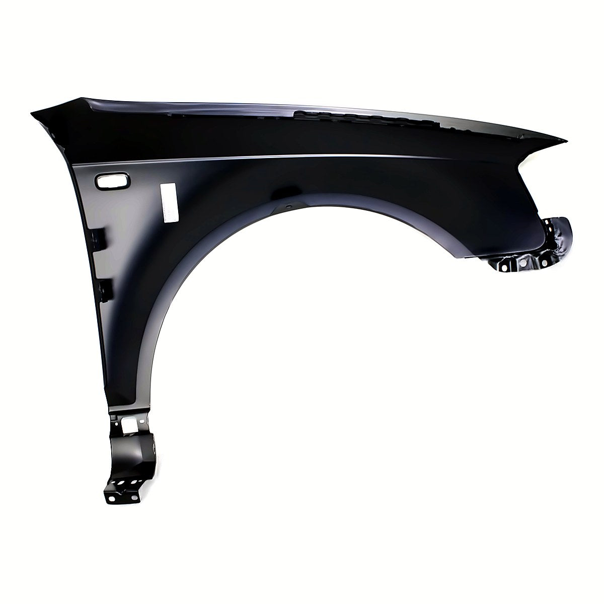2006-2008 Audi A3 Fender Front Driver Side (With Side Lamp Hole) – Back View (AU1240120)