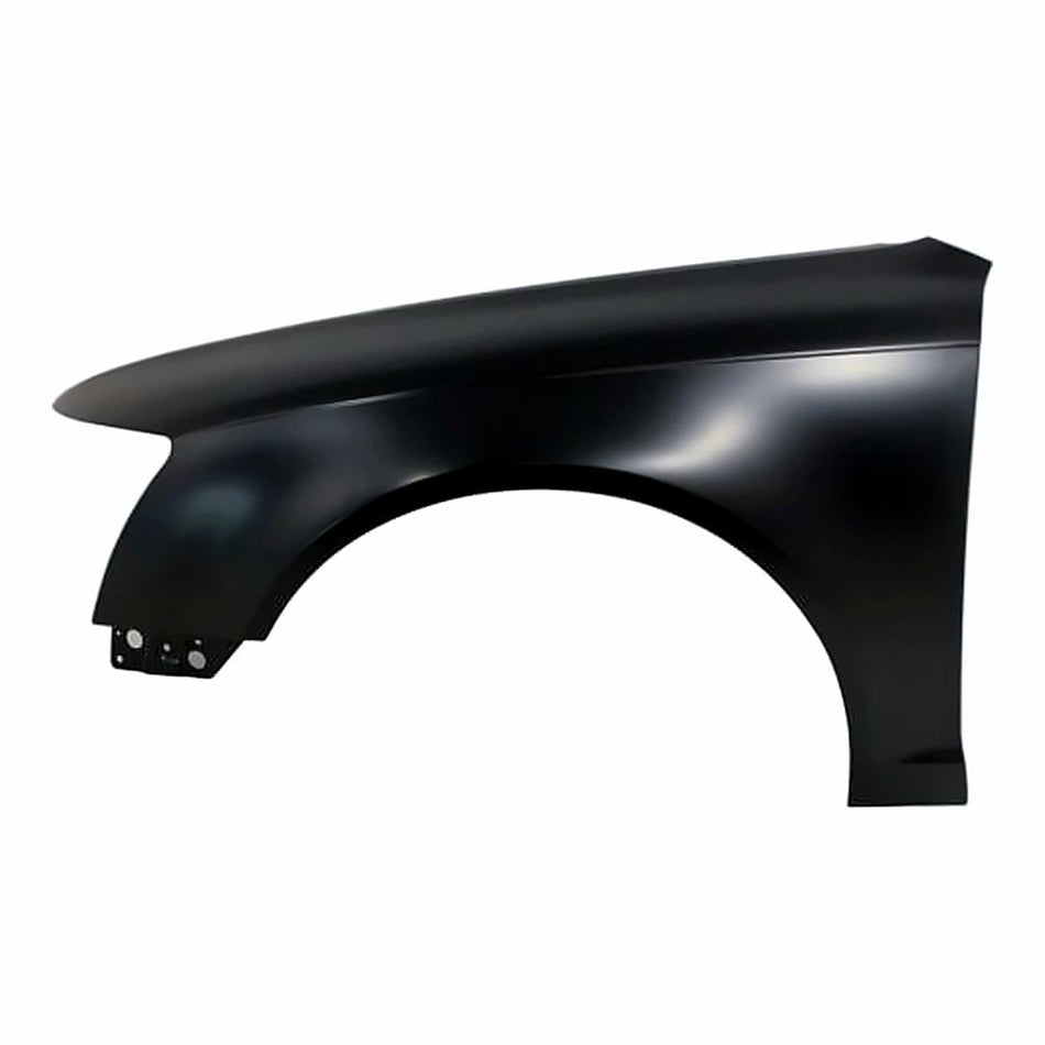 2009-2011 Audi A6 Fender Front Driver Side (Without Side Lamp Hole) Aluminum – Front View (AU1240123)