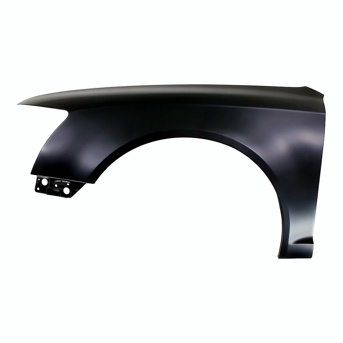2009-2011 Audi A6 Fender Front Driver Side (Without Side Lamp Hole) Steel – Front View (AU1240128)