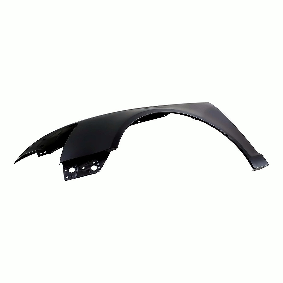 2009-2011 Audi A6 Fender Front Driver Side (Without Side Lamp Hole) Steel – Side View (AU1240128)