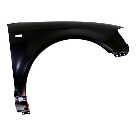 2006-2008 Audi A3 Fender Front Passenger Side (With Side Lamp Hole) – Front View (AU1241120)