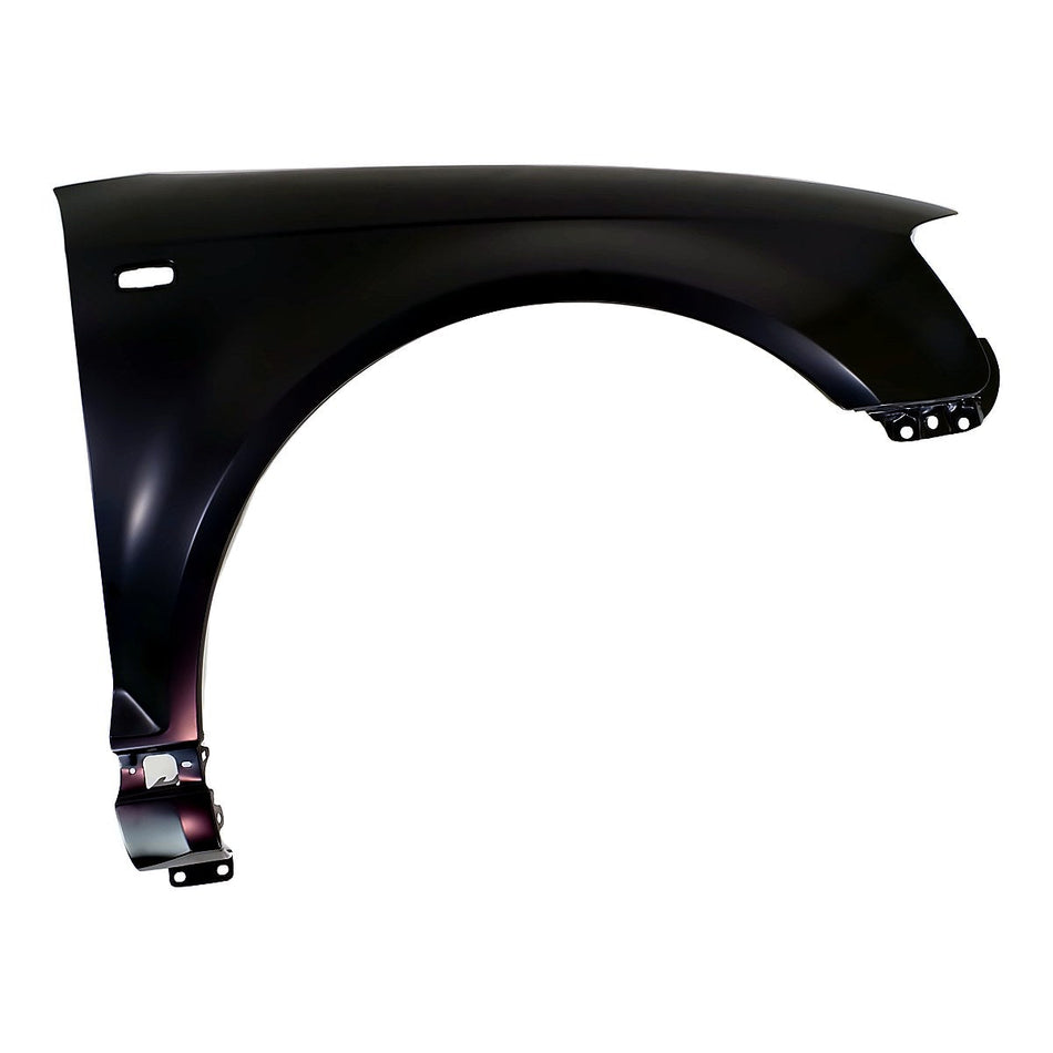 2006-2008 Audi A3 Fender Front Passenger Side (With Side Lamp Hole) – Front View (AU1241120)