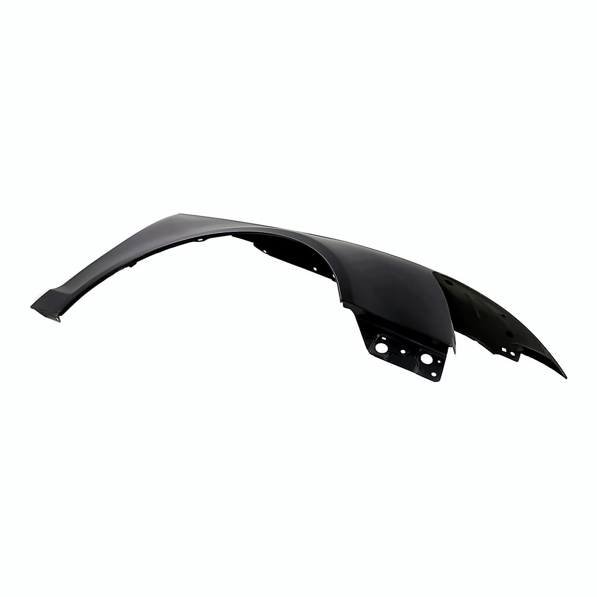 2009-2011 Audi A6 Fender Front Passenger Side (Without Side Lamp Hole) Aluminum – Side View (AU1241123)