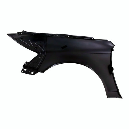 2009-2011 Audi A6 Fender Front Passenger Side (Without Side Lamp Hole) Aluminum – Back View (AU1241123)