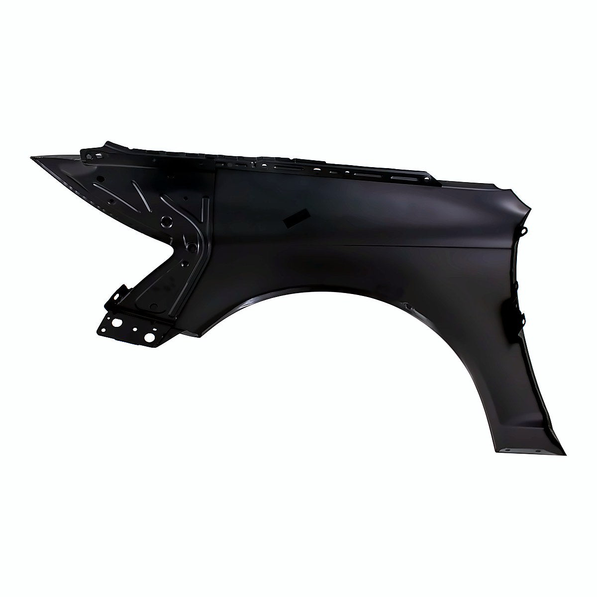 2009-2011 Audi A6 Fender Front Passenger Side (Without Side Lamp Hole) Steel – Back View (AU1241128)