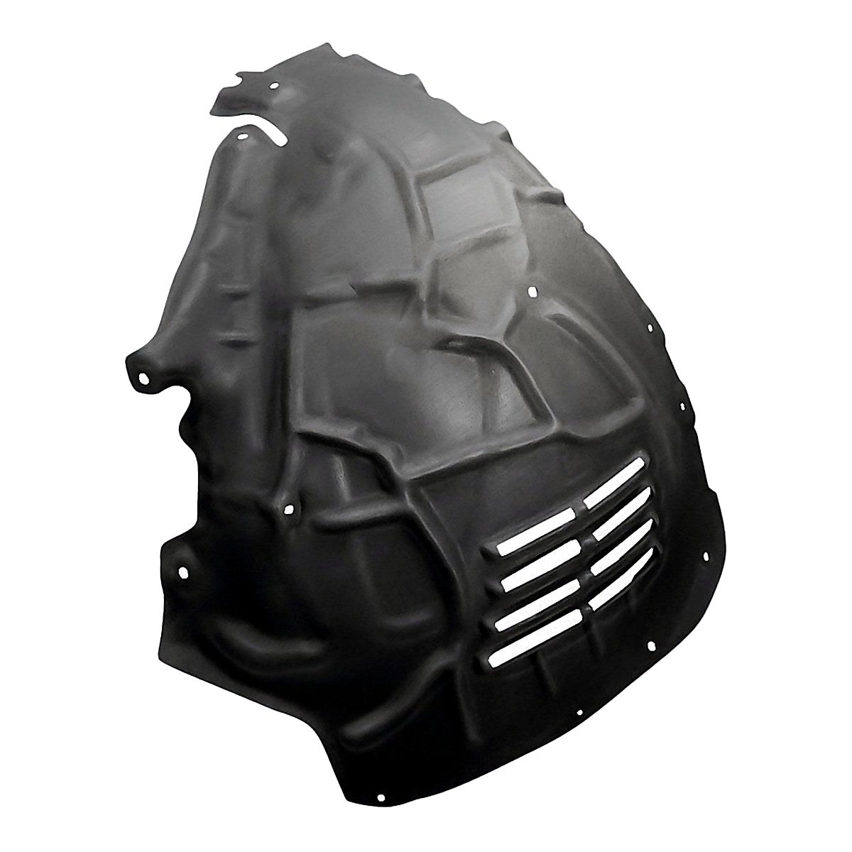 2017-2019 Audi Q7 Fender Liner Front Driver Side Forward For 2017 [To 2/27/17] And 2019 [With 2.0L] – Back View (AU1248146)