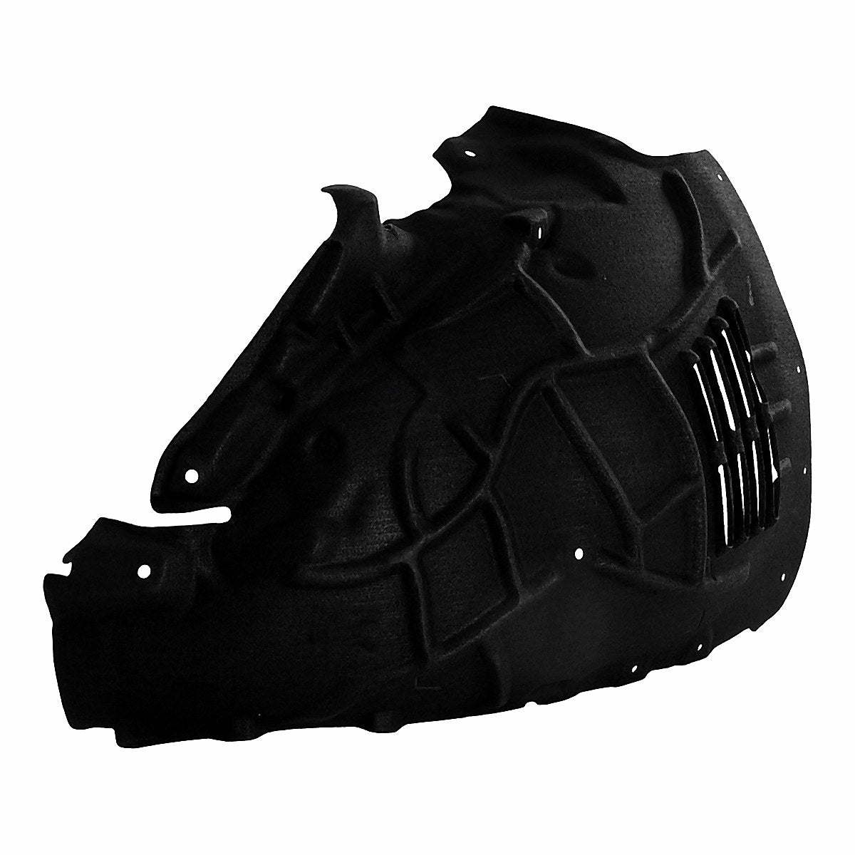 2017-2019 Audi Q7 Fender Liner Front Passenger Side Forward For 2017 [To 2/27/17] And 2019 [With 2.0L] – Back View (AU1249146)