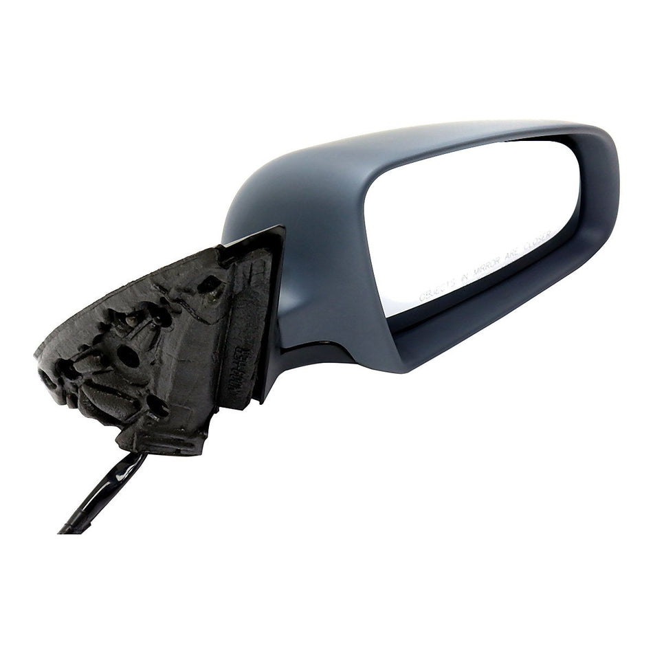 2004-2009 Audi S4 Cabrio Door Mirror Passenger Side - side angle, Part AU1321106