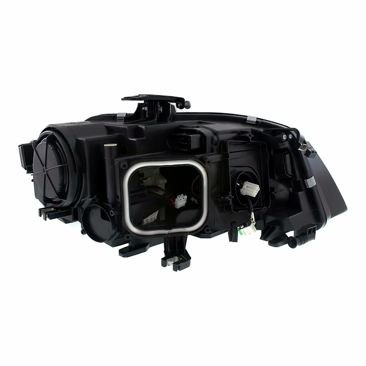 2009-2010 Audi A4 Headlight Driver Side Sdn/Wgn Xenon Without Curve – Close-Up View (AU2502150)