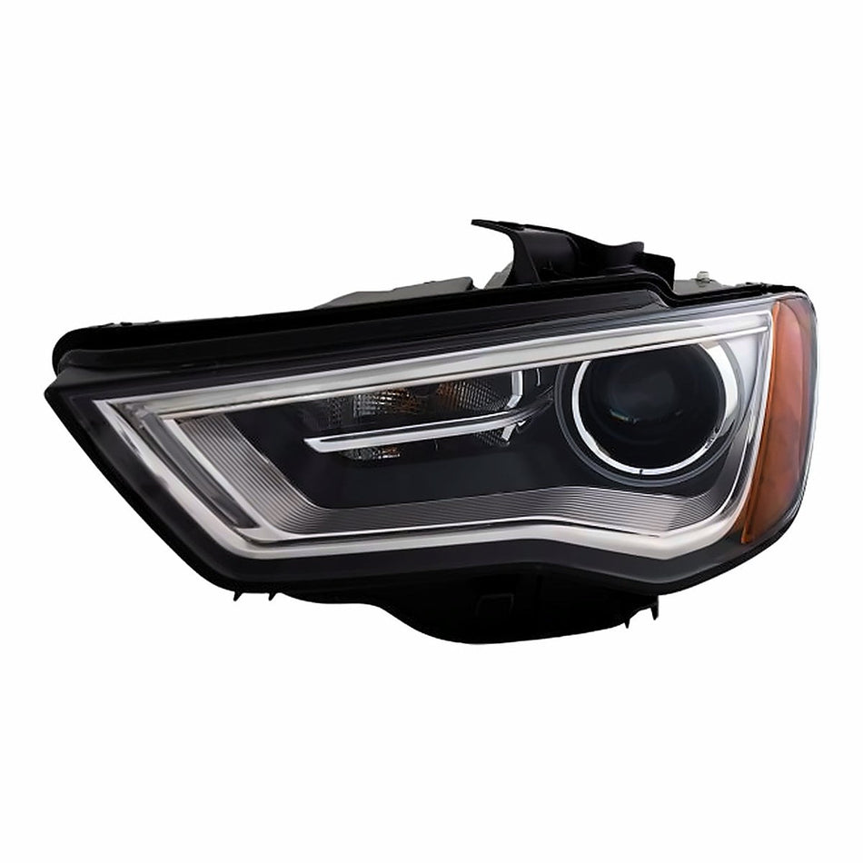 2015-2016 Audi S3 Headlight Driver Side - side angle, Part AU2502191