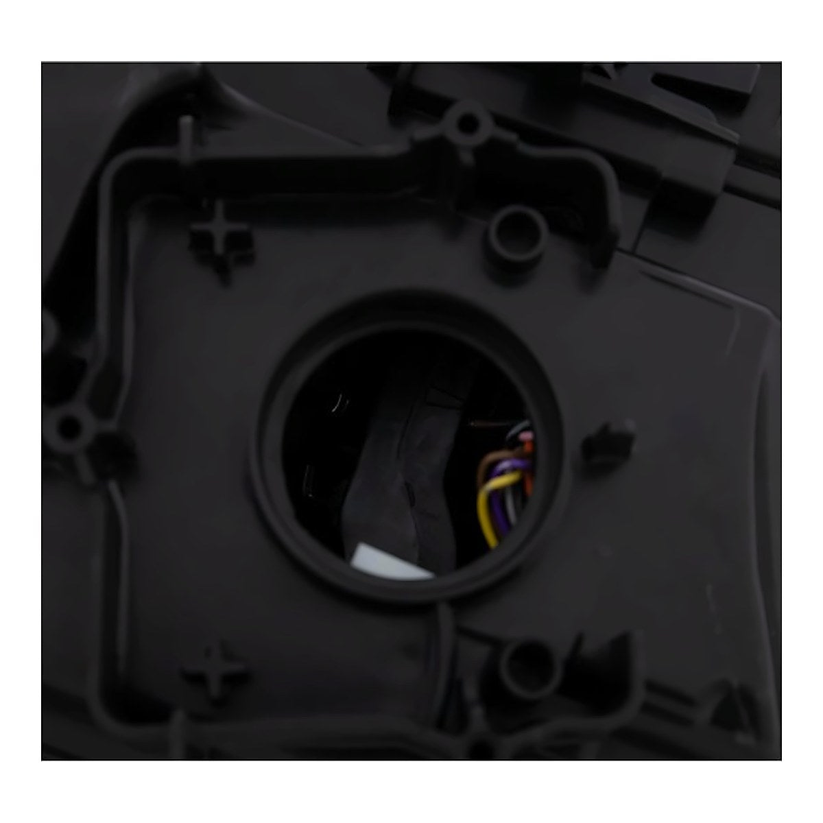 2015-2016 Audi A3 Headlight Driver Side Xenon Without Adaptive Lighting – Back View (AU2502191)