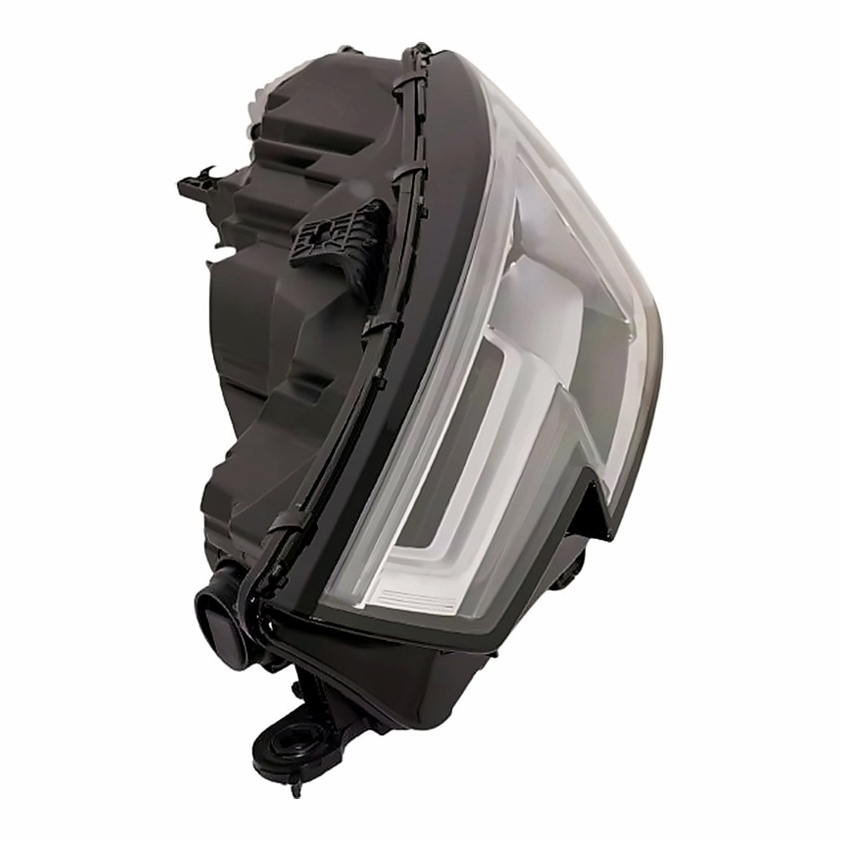 2017-2019 Audi A4 Headlight Driver Side Led With Square Projector – Angle View (AU2502204)
