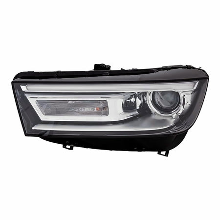 2018-2020 Audi Q5 Headlight Driver Side Hid Exclude Logo – Front View (AU2502206)