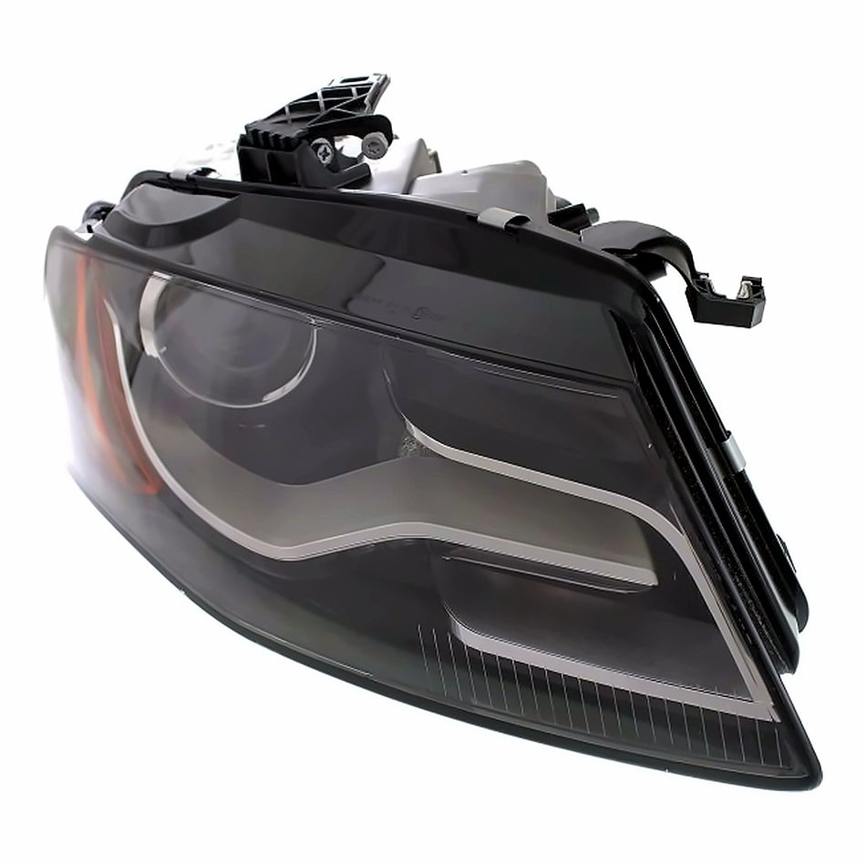 2009-2010 Audi A4 Headlight Passenger Side Sdn/Wgn Xenon Without Curve – Side View (AU2503150)