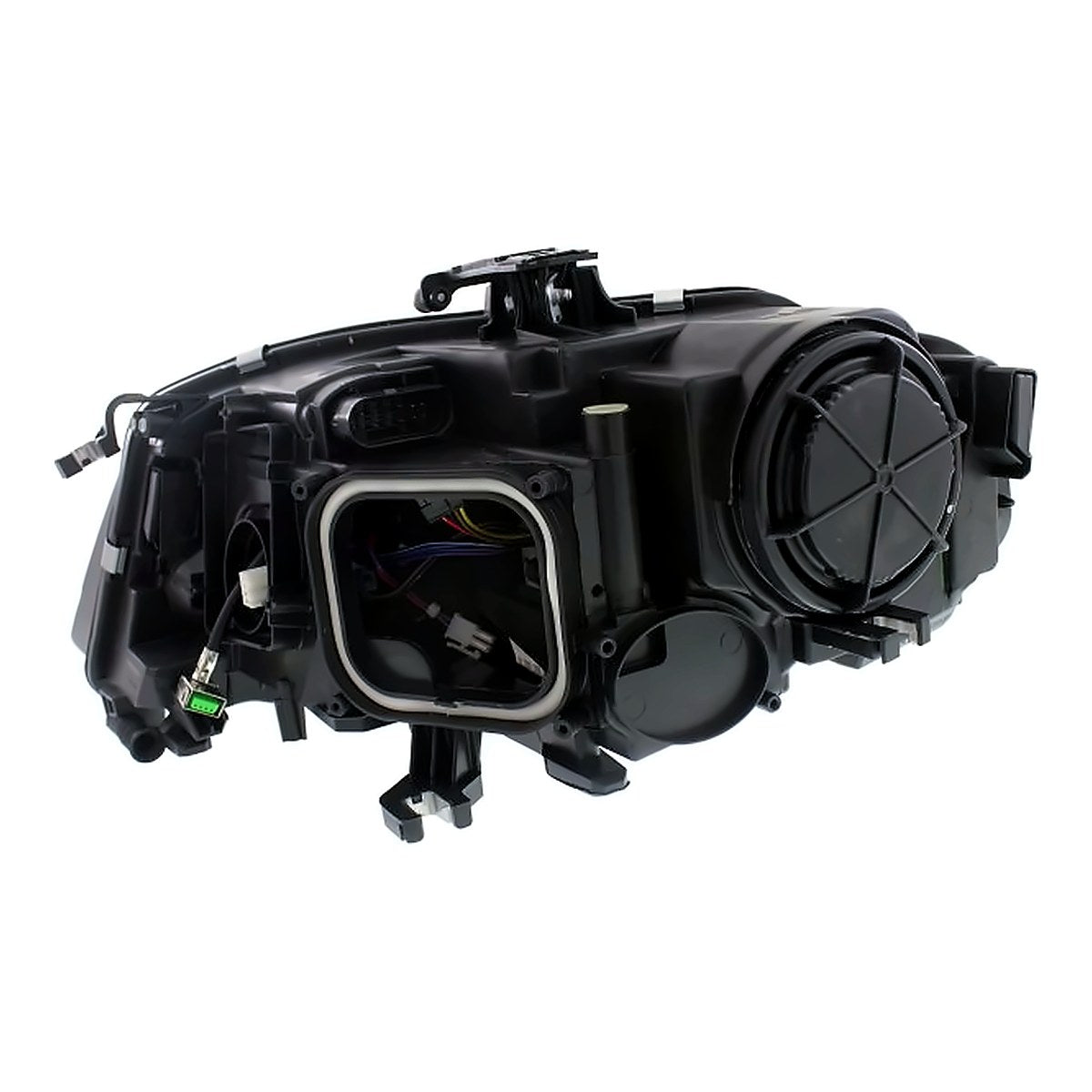 2009-2010 Audi A4 Headlight Passenger Side Sdn/Wgn Xenon Without Curve – Close-Up View (AU2503150)