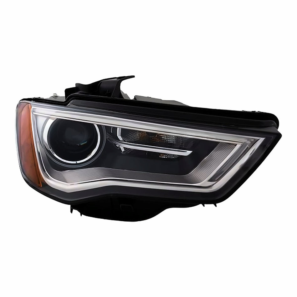 2015-2016 Audi S3 Headlight Passenger Side - side angle, Part AU2503191