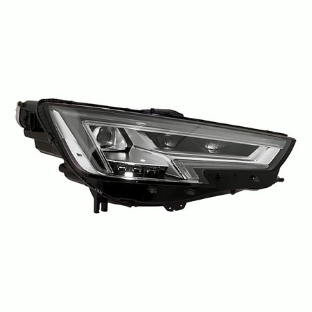 2017-2019 Audi A4 Headlight Passenger Side Led With Square Projector – Front View (AU2503204)