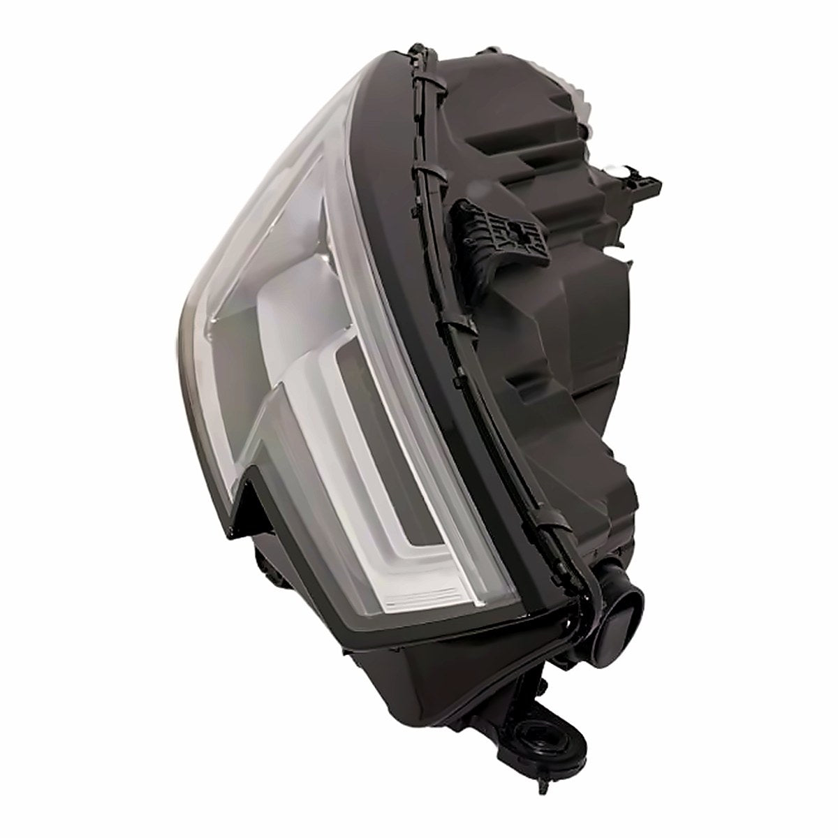 2017-2019 Audi A4 Headlight Passenger Side Led With Square Projector – Angle View (AU2503204)