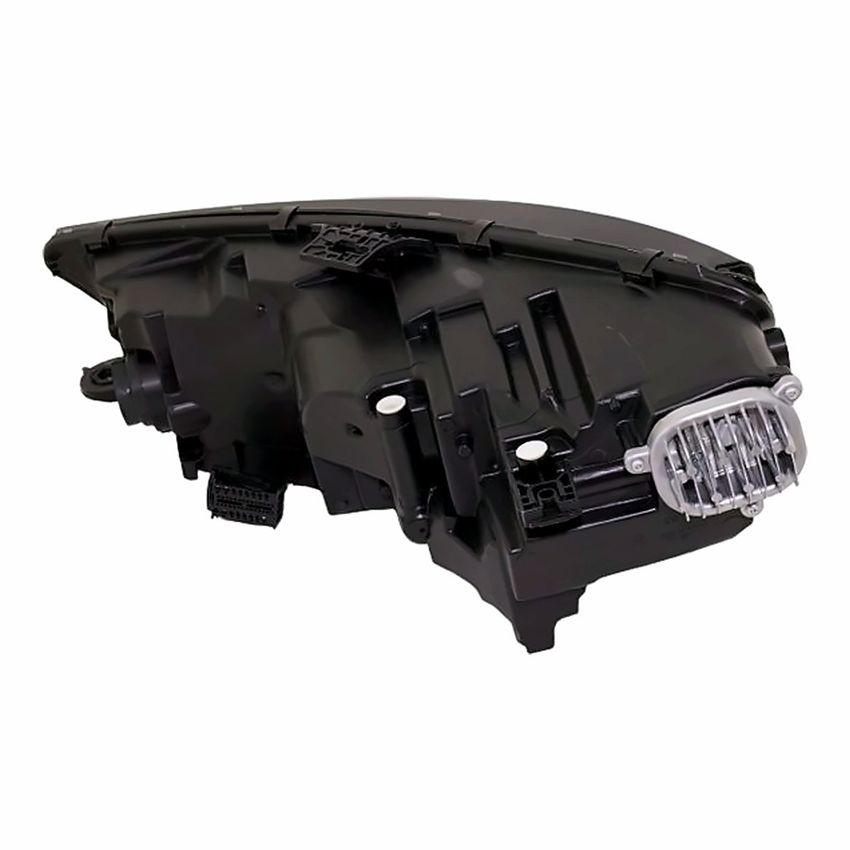 2017-2019 Audi A4 Headlight Passenger Side Led With Square Projector – Installed View (AU2503204)