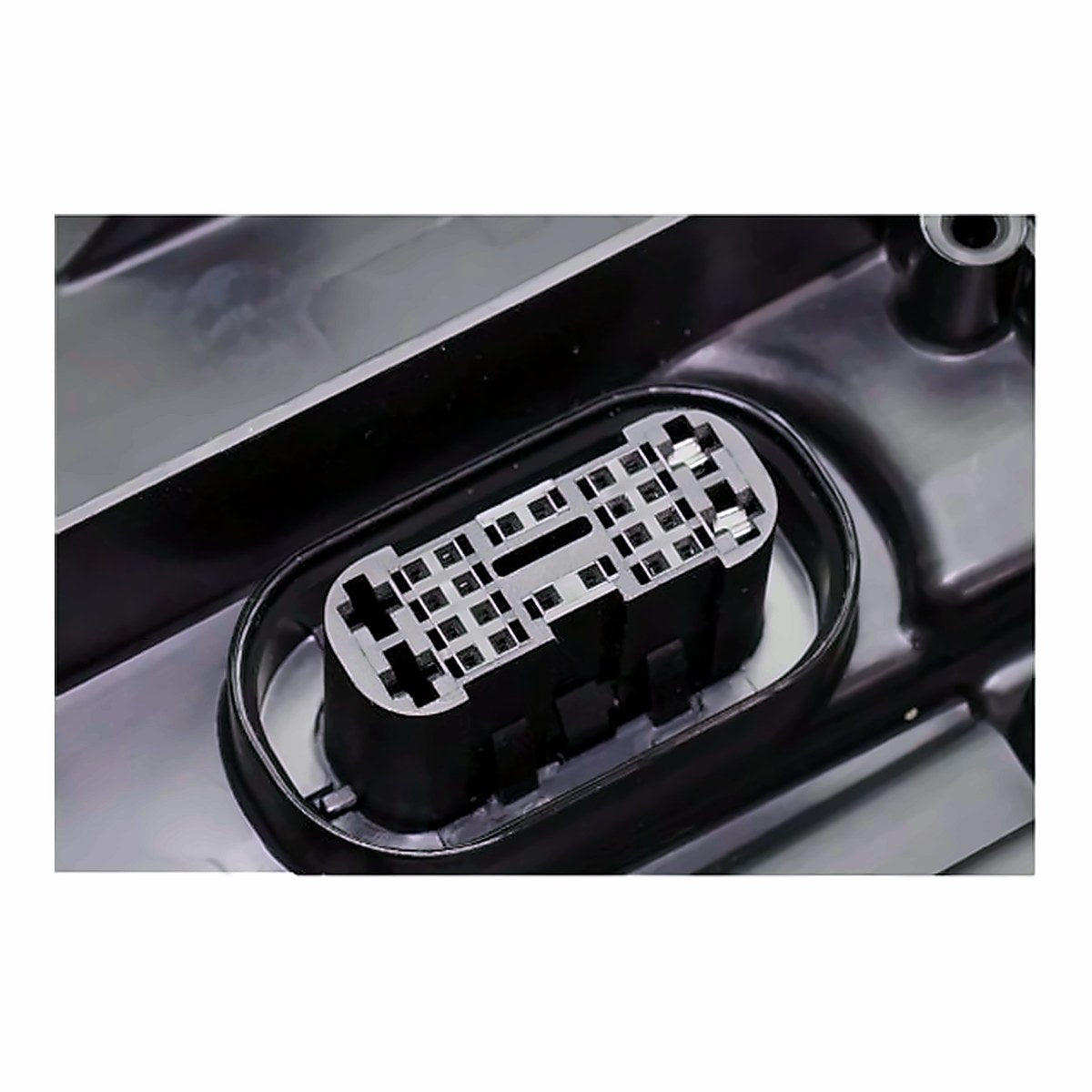 2017-2019 Audi A4 Headlight Passenger Side Led With Square Projector – Installed View (AU2503204)