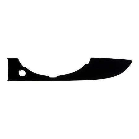 2007-2009 Audi A4_Cabrio Fog Light Lower Trim Front Driver Side Without Sprt Pkg Matte-Black – Front View (AU2600102)