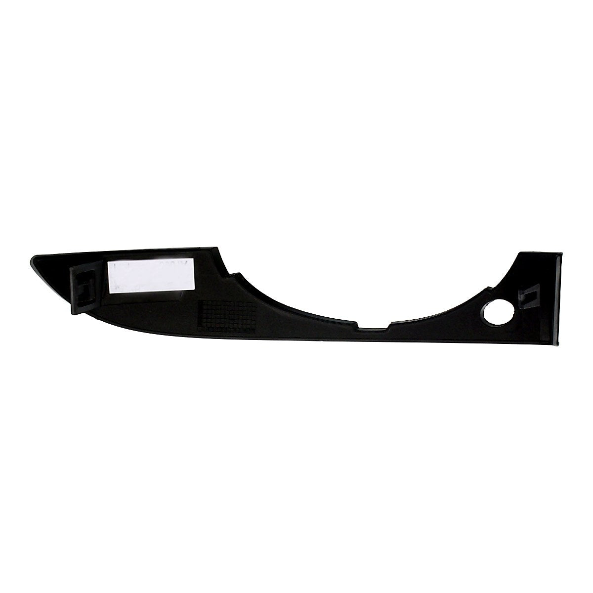 2007-2009 Audi A4_Cabrio Fog Light Lower Trim Front Driver Side Without Sprt Pkg Matte-Black – Back View (AU2600102)