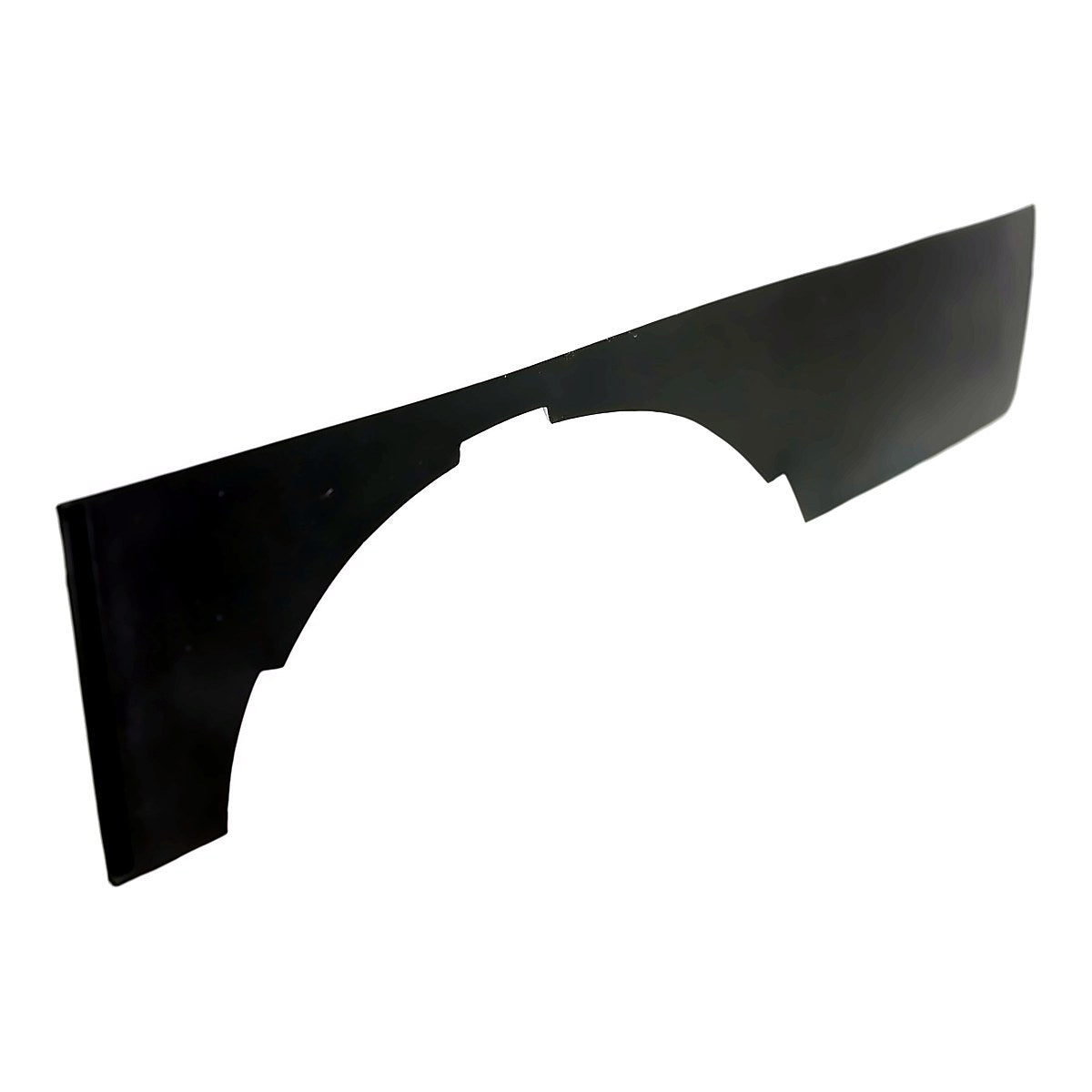 2007-2009 Audi A4_Cabrio Fog Light Trim Front Passenger Side Upper Without Sprt Pkg Matte-Black – Side View (AU2601101)