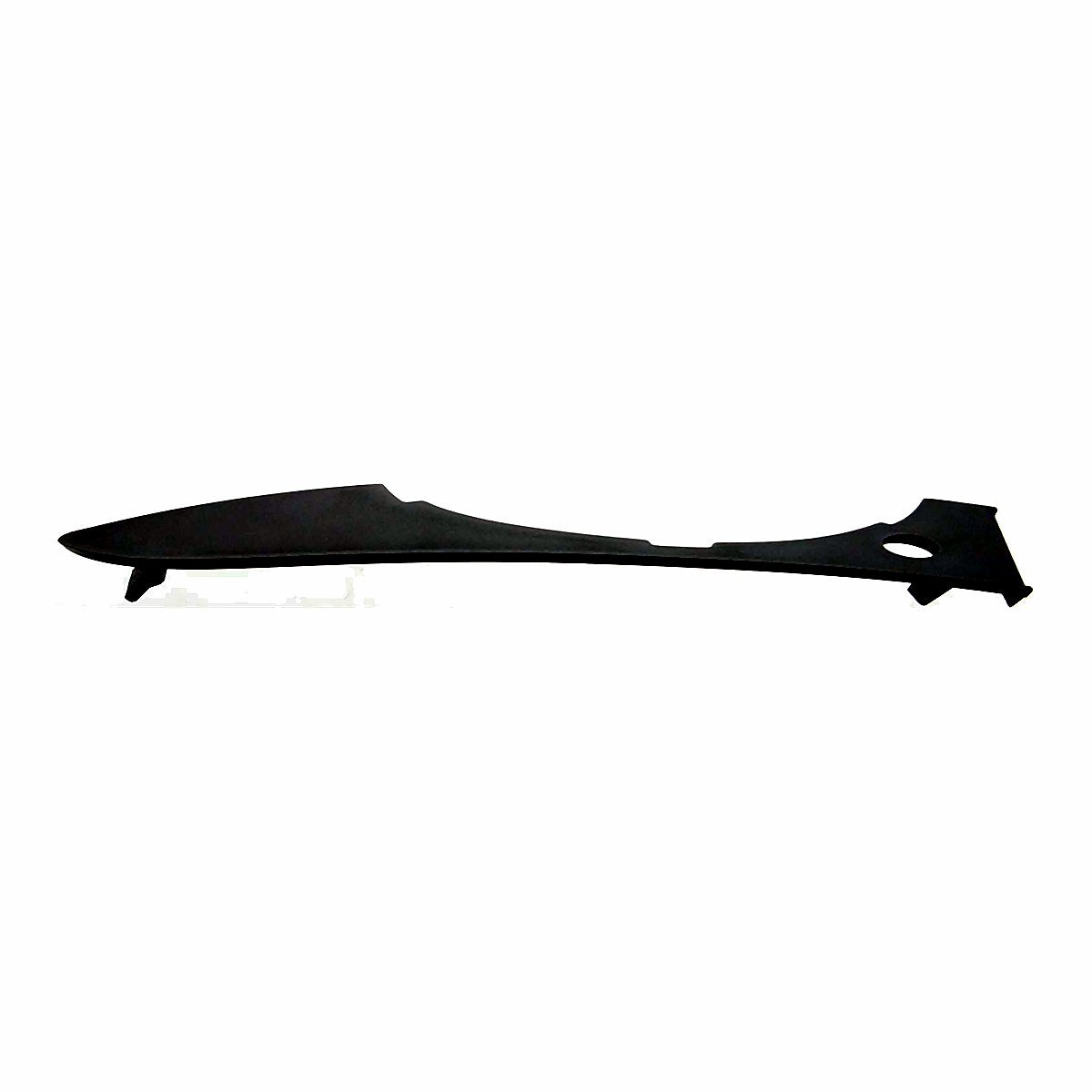 2007-2009 Audi A4_Cabrio Fog Light Lower Trim Front Passenger Side Without Sprt Pkg Matte-Black – Side View (AU2601102)