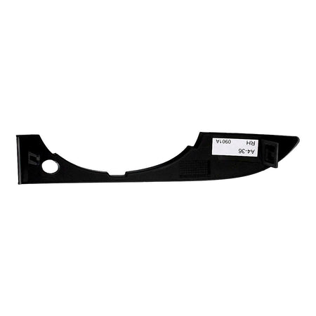 2007-2009 Audi A4_Cabrio Fog Light Lower Trim Front Passenger Side Without Sprt Pkg Matte-Black – Back View (AU2601102)