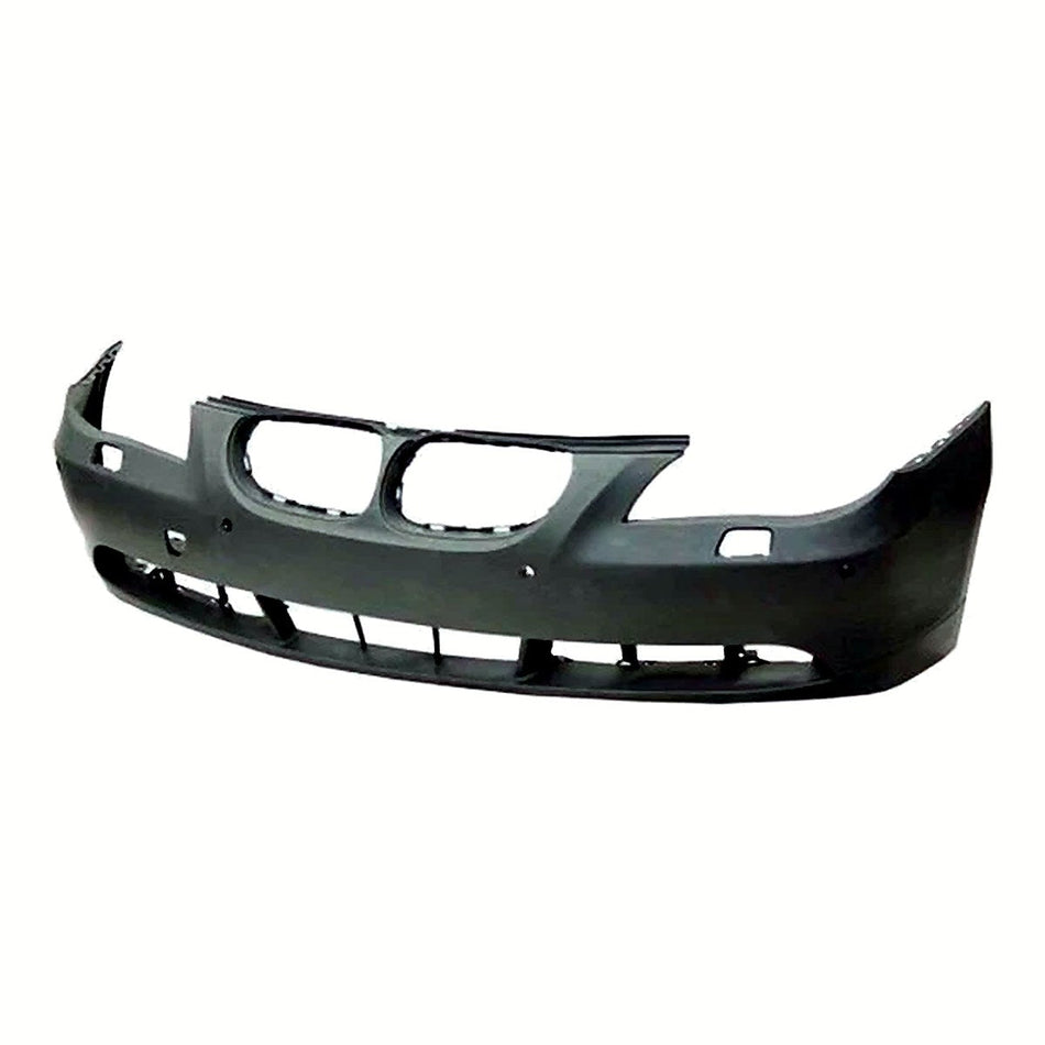 2004-2007 Bmw 5_Series Bumper Front Primed With Sensor Hole Without Sport Pkg_BM1000153