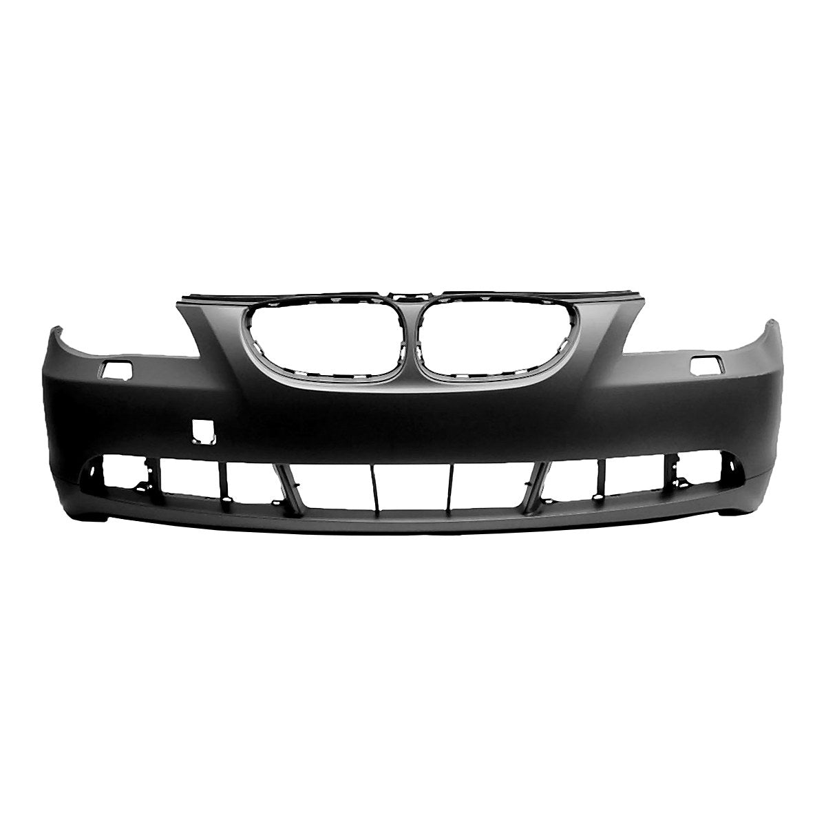 2004-2007 Bmw 5_Series Bumper Front Primed Gray Without M Pkg Without Sensor Hole_BM1000154