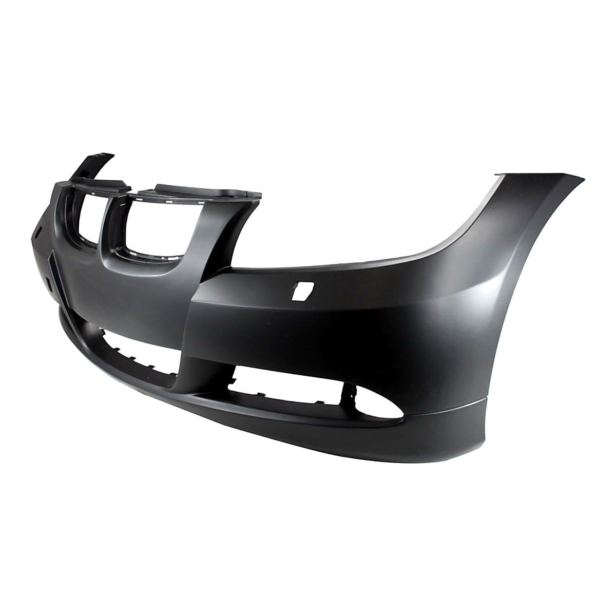 2006-2008 Bmw 3_Series_Sedan Bumper Front Without Sensor Hole With H/Lp Wash Hole Primed_BM1000179-2