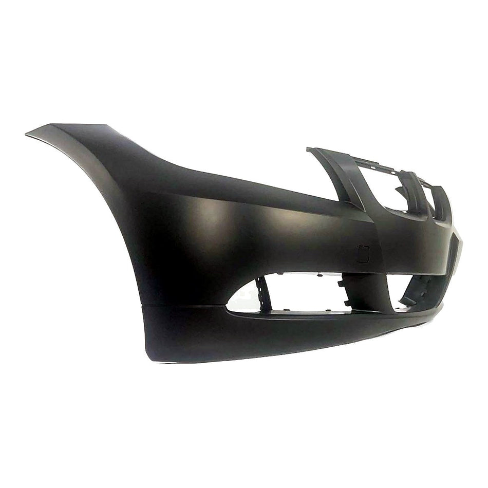 2006-2008 Bmw 3_Series_Sedan Bumper Front Without Sensor Without H/Lp Wash Hole Primed_BM1000180-2