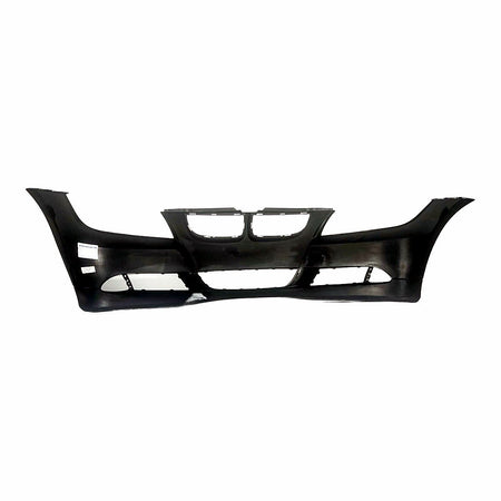 2006-2008 Bmw 3_Series_Sedan Bumper Front Without Sensor Without H/Lp Wash Hole Primed_BM1000180-5