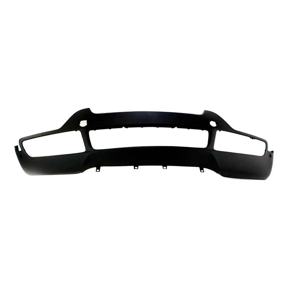 2007-2010 Bmw X5 Bumper Front Matte-Black With Sensor Without M Pkg_BM1000190