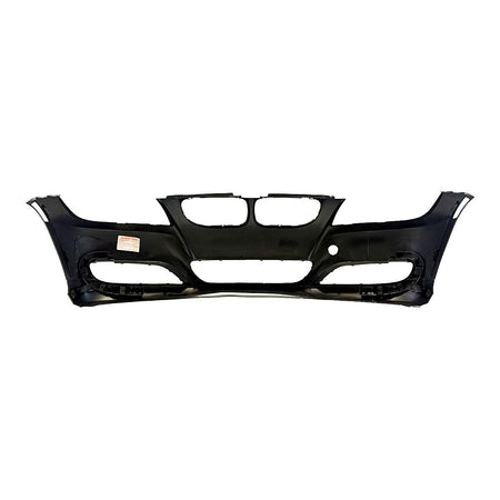 2009-2011 Bmw 3_Series_Sedan Bumper Front Primed Without Sensor Without H/Lp Wash Hole_BM1000212-4