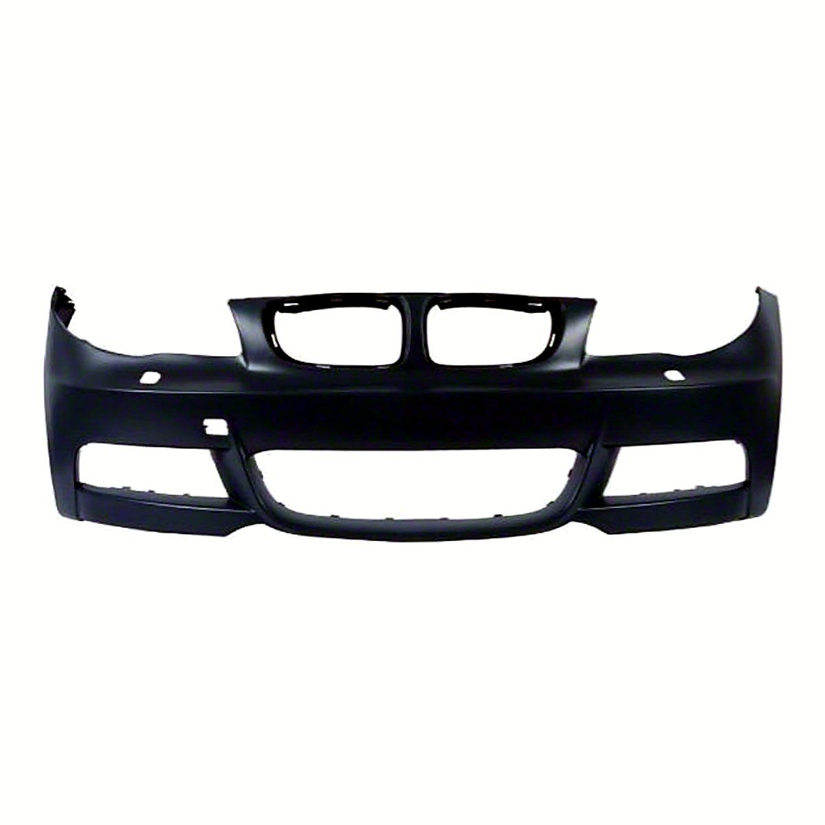 2008-2013 Bmw 1_Series Bumper Front Primed With Wash Hole Without Sensor Hole With M Pkg_BM1000224
