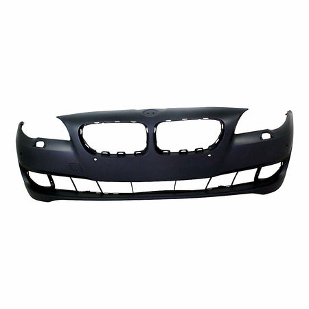 2011-2013 Bmw 5_Series Bumper Front With Sensor/Side Cam Hole Primed Sdn Without M Pkg_BM1000240