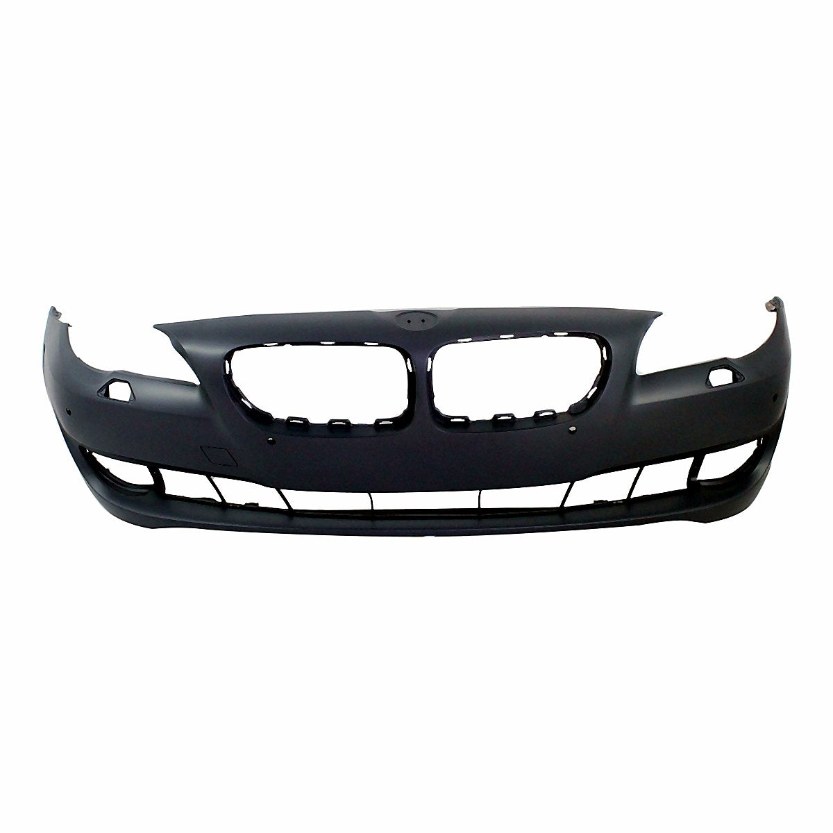 2011-2013 Bmw 5_Series Bumper Front With Sensor Hole Without Side Cam Hole Primed Sdn Without M Pkg_BM1000241