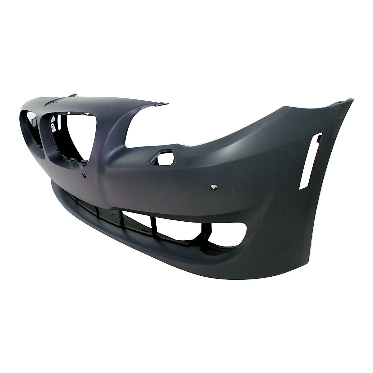 2011-2013 Bmw 5_Series Bumper Front With Sensor Hole Without Side Cam Hole Primed Sdn Without M Pkg_BM1000241-2