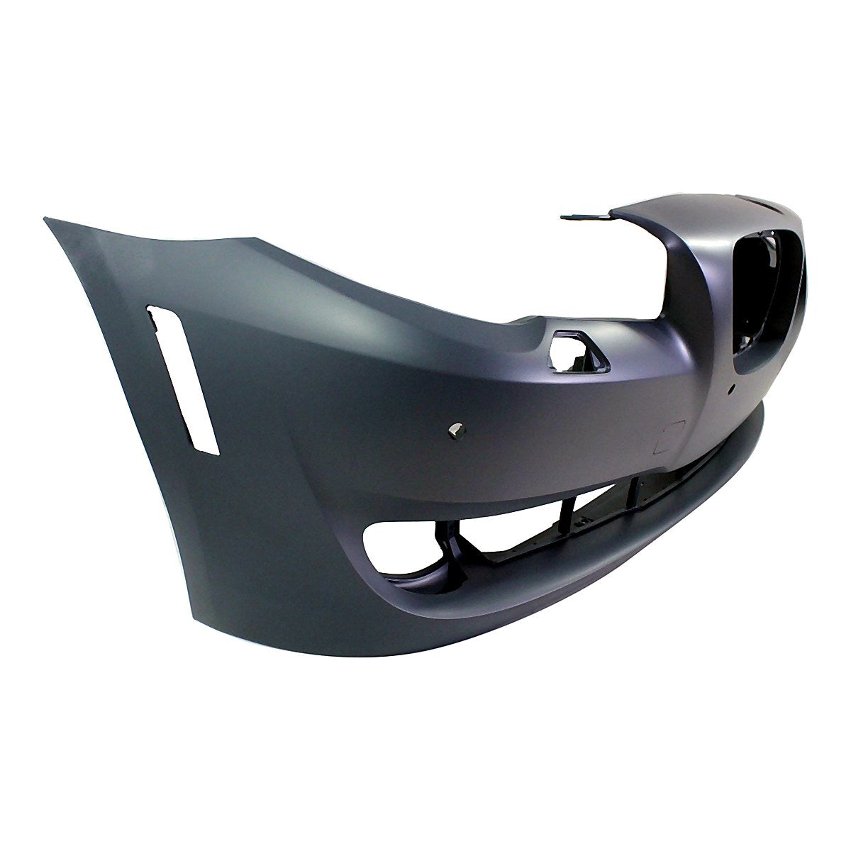 2011-2013 Bmw 5_Series Bumper Front With Sensor Hole Without Side Cam Hole Primed Sdn Without M Pkg_BM1000241-3