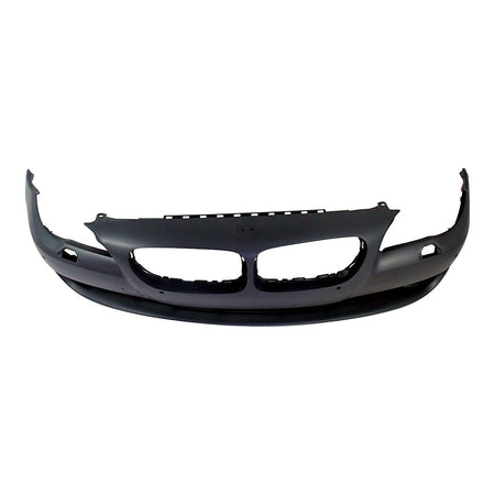 2011-2013 Bmw 5_Series Bumper Front With Sensor Hole Without Side Cam Hole Primed Sdn Without M Pkg_BM1000241-4